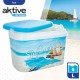 Комплект за пинг-понг Aktive Summer Beach Пластмаса 6 L 29 x 20 x 19,5 cm (8 броя)