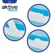 Комплект за пинг-понг Aktive Summer Beach Пластмаса 6 L 29 x 20 x 19,5 cm (8 броя)