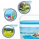 Комплект за пинг-понг Aktive Summer Beach Пластмаса 6 L 29 x 20 x 19,5 cm (8 броя)