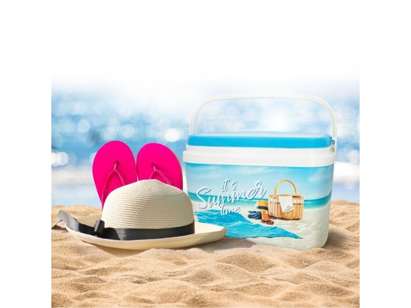 Комплект за пинг-понг Aktive Summer Beach Пластмаса 6 L 29 x 20 x 19,5 cm (8 броя)