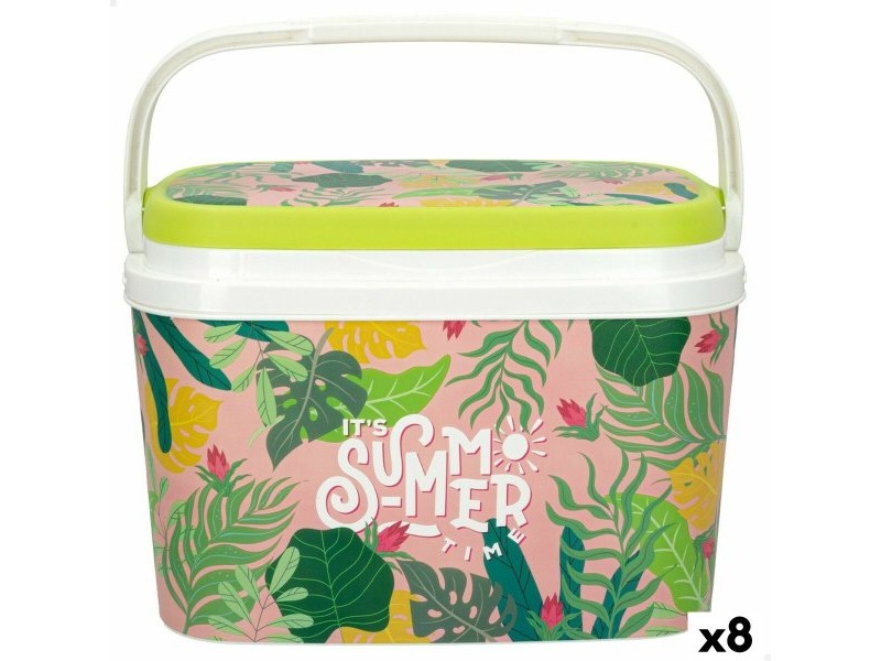 Комплект за пинг-понг Aktive Summer tropical Пластмаса 6 L 29 x 20 x 19,5 cm (8 броя)