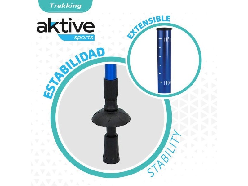 Щека Aktive Алуминий 135 cm (10 броя)