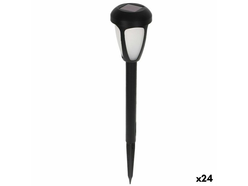 Комплект слънчеви градински колове Aktive 12 Части Пластмаса 7 x 37 x 7 cm (24 броя)