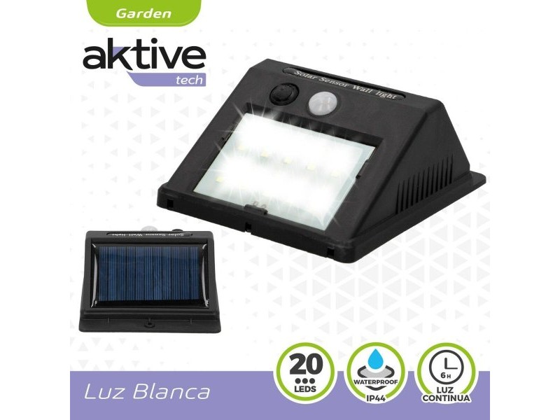 LED светлина със сензор за движение Aktive Пластмаса 9 x 12 x 5 cm (6 броя)