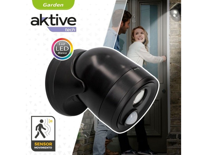 LED светлина със сензор за движение Aktive Пластмаса 10,5 x 12,5 x 13,5 cm (12 броя) LED светлина със сензор за движение Aktive Пластмаса 10,5 x 12,5 x 13,5 cm (12 броя)