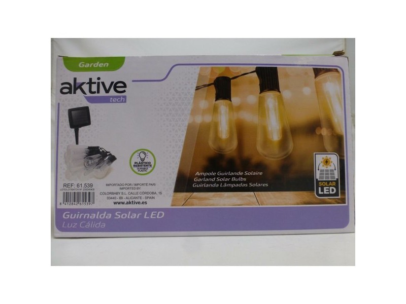 Гирлянда от LED Светлини Aktive LED 200 x 11 x 4 cm (6 броя)