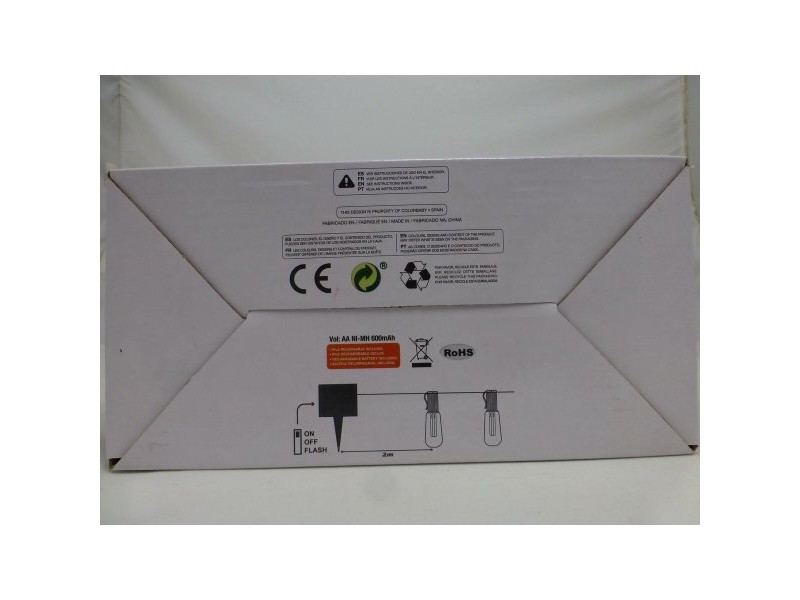 Гирлянда от LED Светлини Aktive LED 200 x 11 x 4 cm (6 броя)