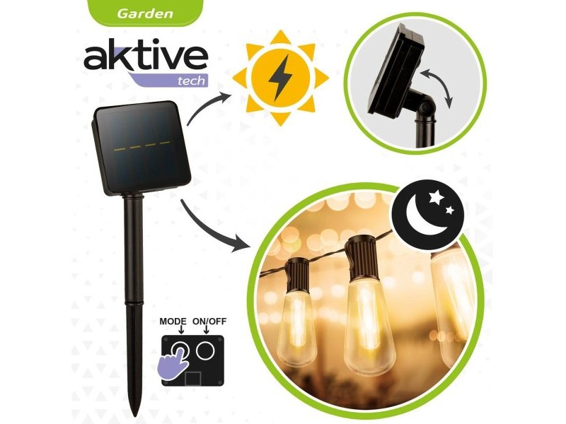 Гирлянда от LED Светлини Aktive LED 200 x 11 x 4 cm (6 броя)