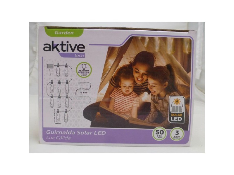 Гирлянда от LED Светлини Aktive LED 180 x 17,5 x 4 cm (6 броя)