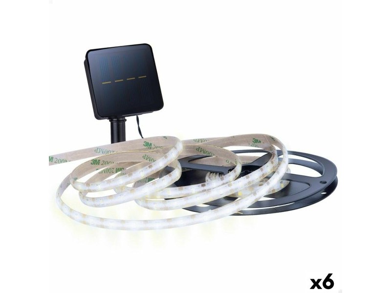 Лента за светлини Aktive LED Бял Градина 3 m (6 броя)
