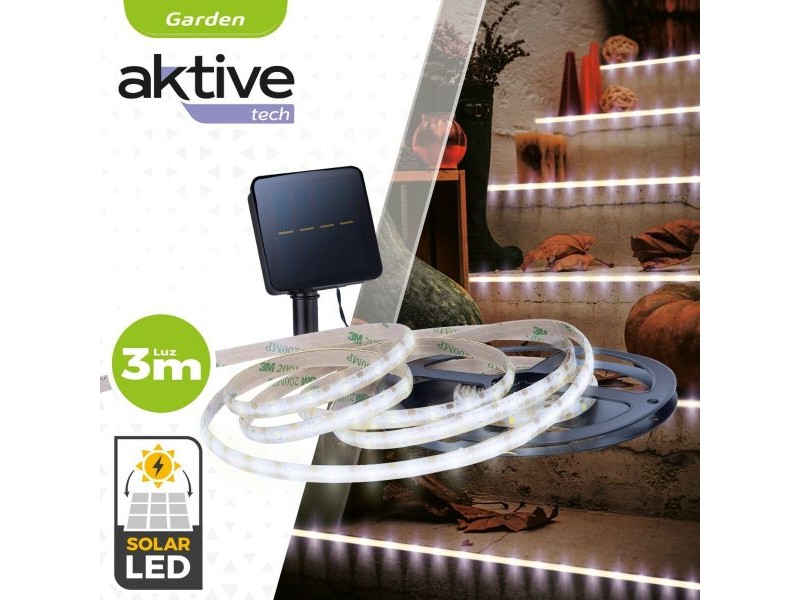 Лента за светлини Aktive LED Бял Градина 3 m (6 броя)