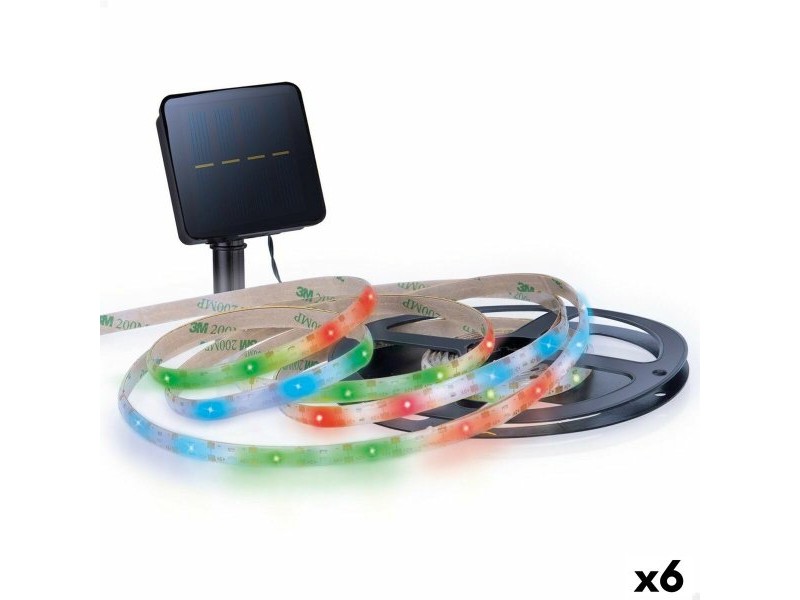Лента за светлини Aktive LED Многоцветен Градина 3 m (6 броя)