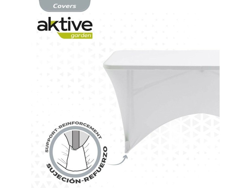 Защитен калъф Aktive Бял 122 x 76 x 61 cm Маса Аксесоари Превозни Средства Магистрала (6 броя)