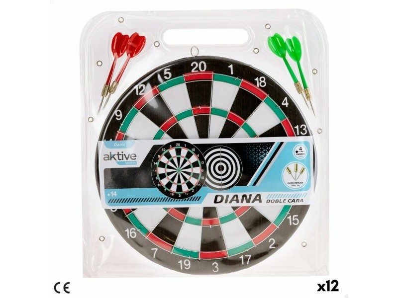 мишена Aktive 29 x 29 x 1,5 cm (12 броя)