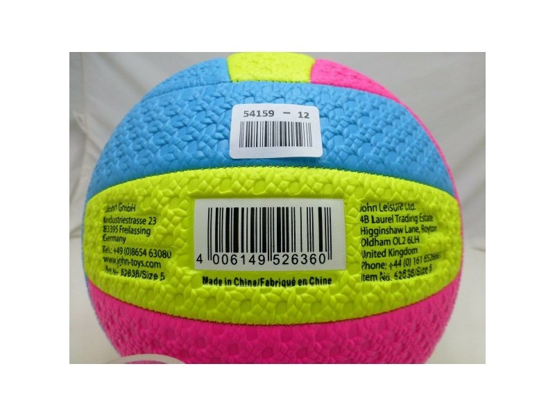 Волейболна Топка John Sports 5 Ø 22 cm (12 броя)