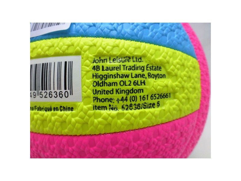 Волейболна Топка John Sports 5 Ø 22 cm (12 броя)
