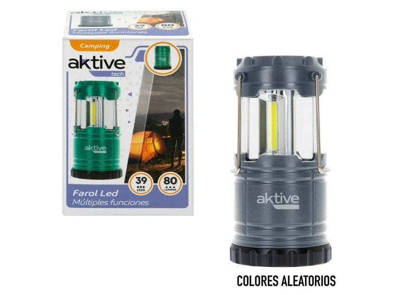 LED Фенер Aktive Пластмаса (12 броя) 80 Lm