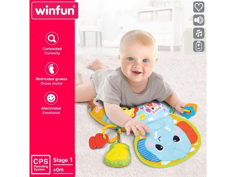 Музикална Играчка Winfun 32 x 8,5 x 42 cm (2 броя) Възглавница Дрънкалка