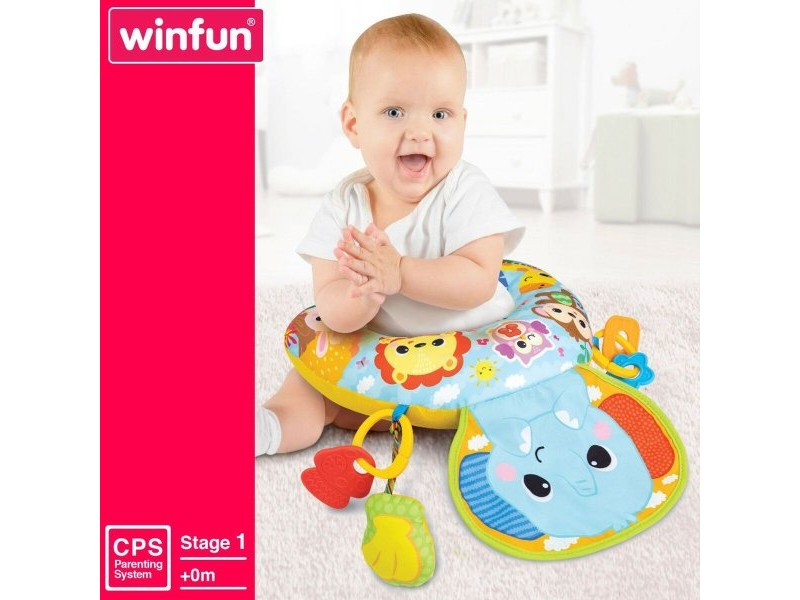 Музикална Играчка Winfun 32 x 8,5 x 42 cm (2 броя) Възглавница Дрънкалка
