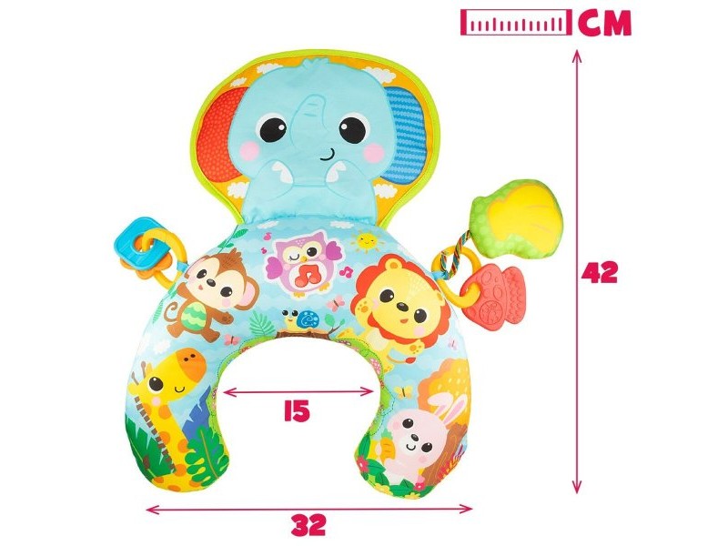 Музикална Играчка Winfun 32 x 8,5 x 42 cm (2 броя) Възглавница Дрънкалка