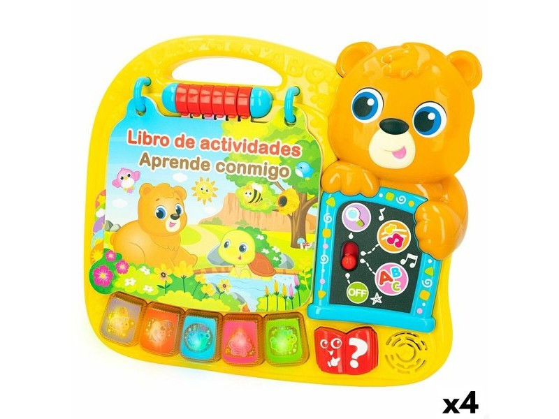 Детска интерактивна книга Winfun 26,5 x 4,5 x 23,5 cm ES (4 броя)