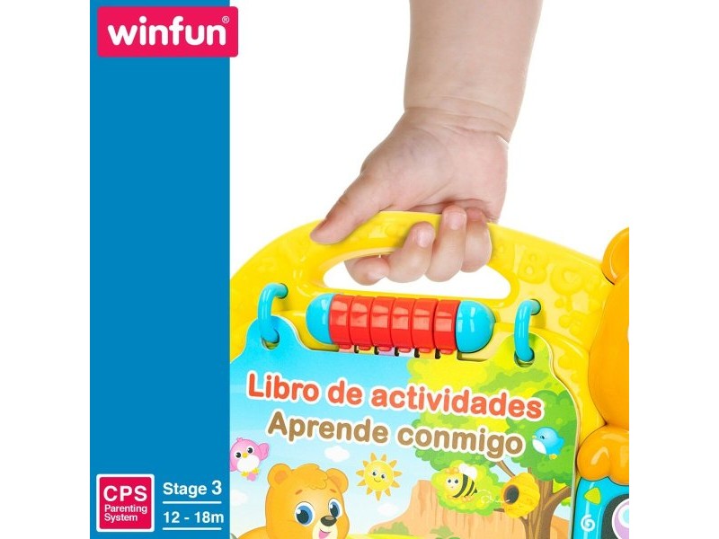 Детска интерактивна книга Winfun 26,5 x 4,5 x 23,5 cm ES (4 броя)