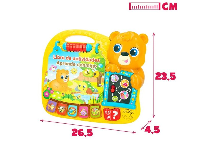 Детска интерактивна книга Winfun 26,5 x 4,5 x 23,5 cm ES (4 броя)