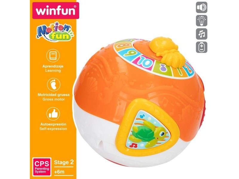 Музикална Играчка Winfun 15 x 15 cm (4 броя) Pall Музикална Играчка Winfun 15 x 15 cm (4 броя) Pall