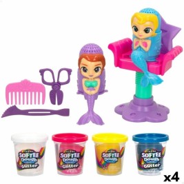 Игра от Пластелин Cra-Z-Art Softee Dough Коса sirenas (4 броя)