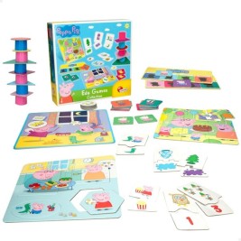 Образователна Игра Peppa Pig Edu Games Collection 24,5 x 0,2 x 24,5 cm (6 броя) 10 в 1