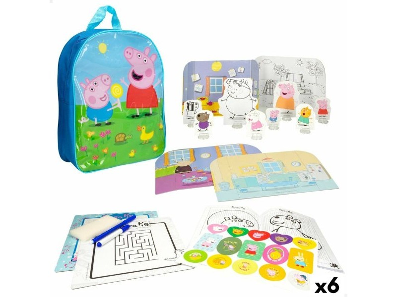 Образователна Игра Peppa Pig 23 x 31 x 9 cm (6 броя)