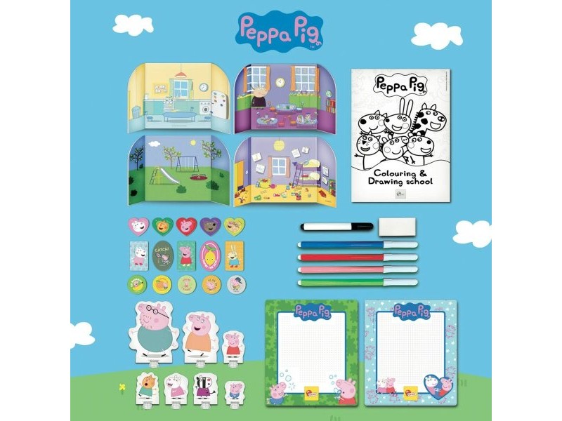 Образователна Игра Peppa Pig 23 x 31 x 9 cm (6 броя)