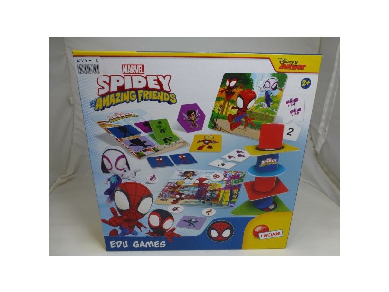 Образователна Игра Spidey 24,5 x 0,2 x 24,5 cm (6 броя) 10 в 1