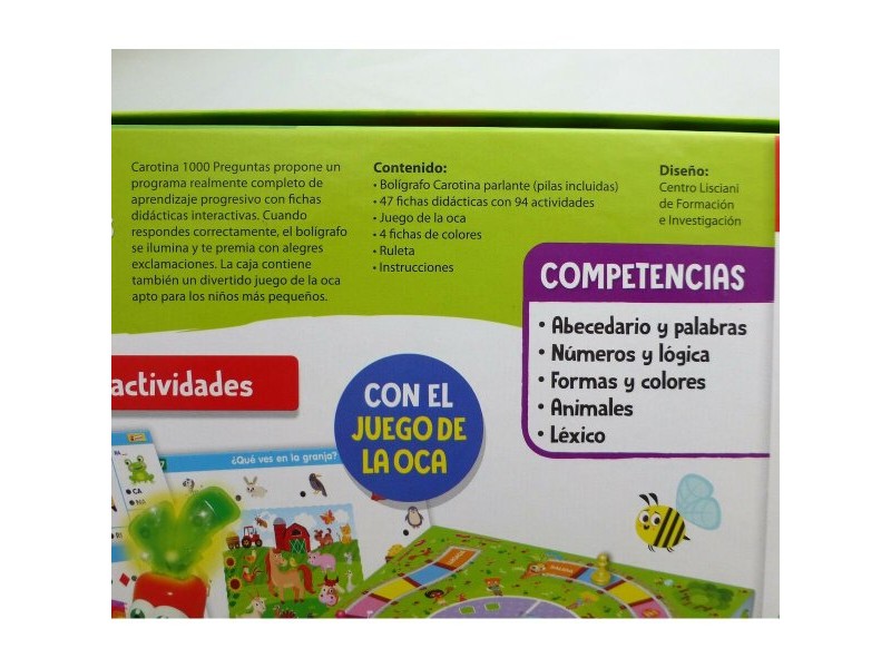 Образователна Игра Lisciani Giochi 1000 preguntas 27 x 6 x 27 cm ES (6 броя)