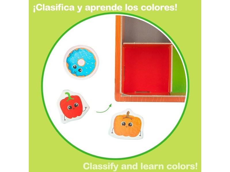Образователна Игра Lisciani Giochi 26 x 6 x 26 cm цвята Метод Монтесори 61 Части (6 броя)