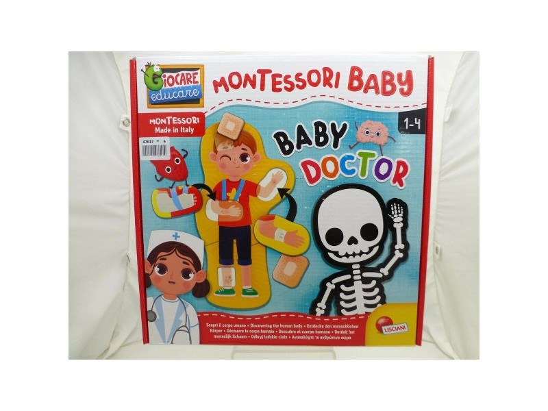 Образователна Игра Lisciani Giochi Baby Doctor 22,5 x 0,5 x 47,5 cm (6 броя)