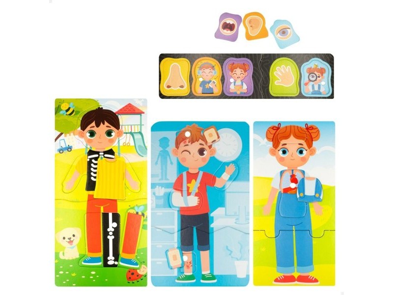 Образователна Игра Lisciani Giochi Baby Doctor 22,5 x 0,5 x 47,5 cm (6 броя)