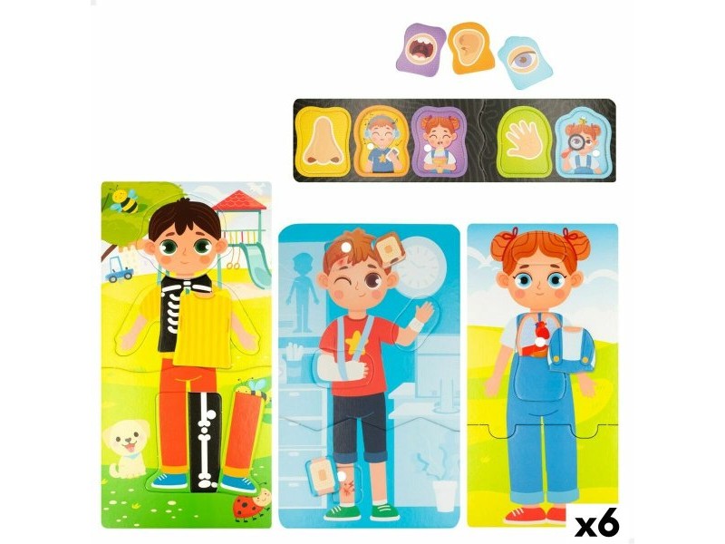 Образователна Игра Lisciani Giochi Baby Doctor 22,5 x 0,5 x 47,5 cm (6 броя)