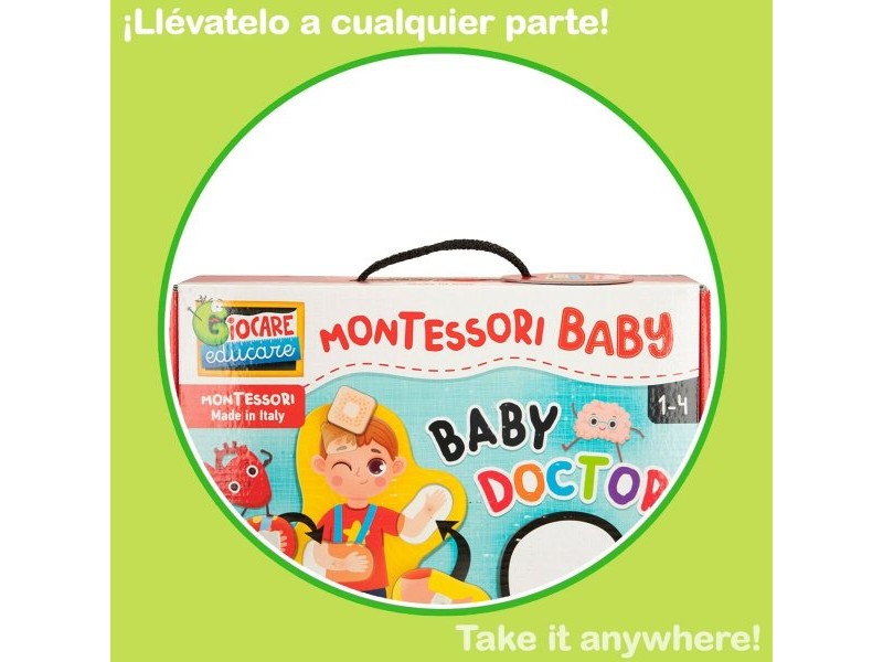 Образователна Игра Lisciani Giochi Baby Doctor 22,5 x 0,5 x 47,5 cm (6 броя)