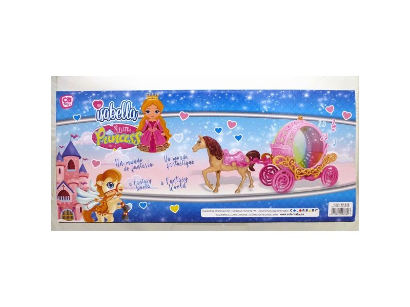 Playset Colorbaby Isabella 6 броя 28,5 x 14,5 x 7 cm Количка