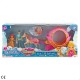 Playset Colorbaby Isabella 6 броя 28,5 x 14,5 x 7 cm Количка