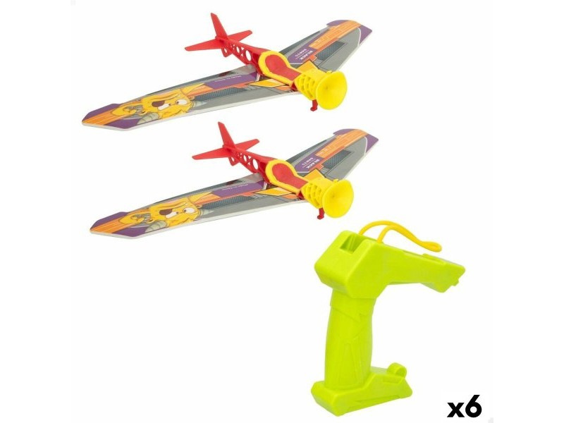 Самолет Colorbaby Let's Fly грънчар 14,5 x 3,5 x 25 cm (6 броя)