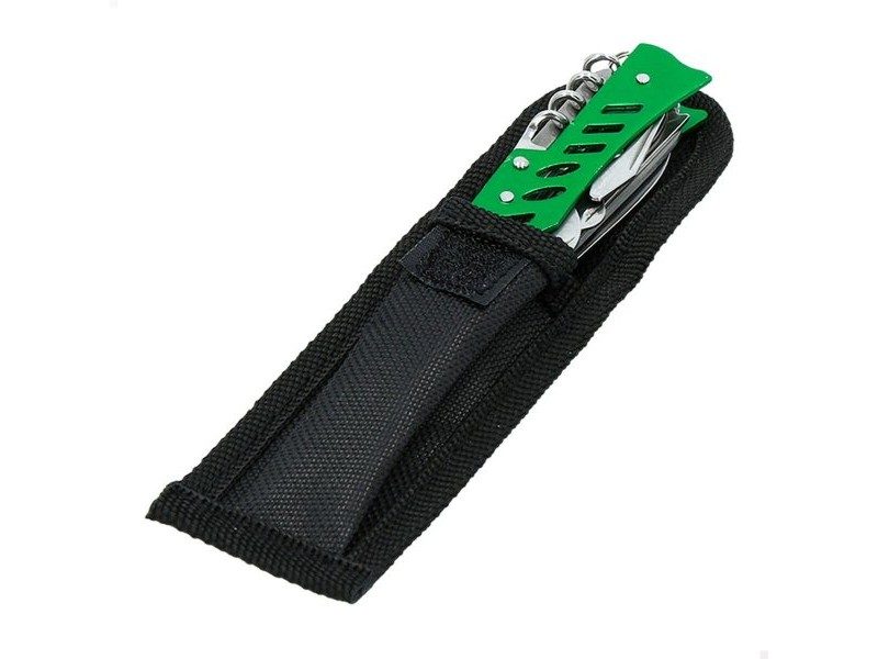 Многофункционален Aktive Зелен Къмпинг 2,5 x 9 x 1,2 cm (24 броя)