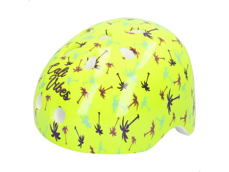 Детска Каска за Велосипед Colorbaby Neon Cali Vibes Жълт (4 броя)