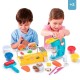 Творческа Игра за Моделиране с Глина PlayGo (2 броя) Kафемашина