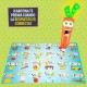 Образователна Игра Lisciani Giochi Carotina Baby Happy English 4,5 x 14,5 x 3 cm Електронно Пъзел (6 броя)