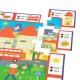 Образователна Игра Lisciani Giochi Carotina Baby Happy English 4,5 x 14,5 x 3 cm Електронно Пъзел (6 броя)