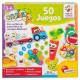 Образователна Игра Lisciani Giochi Carotina Baby 50 Juegos 4,5 x 14,5 x 3,5 cm Електронно (6 броя)
