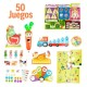 Образователна Игра Lisciani Giochi Carotina Baby 50 Juegos 4,5 x 14,5 x 3,5 cm Електронно (6 броя)