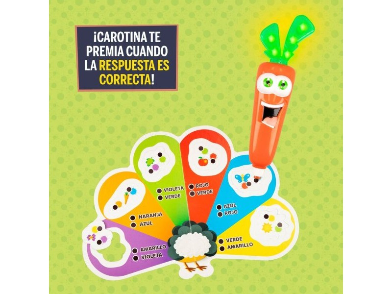 Образователна Игра Lisciani Giochi Carotina Baby 50 Juegos 4,5 x 14,5 x 3,5 cm Електронно (6 броя)